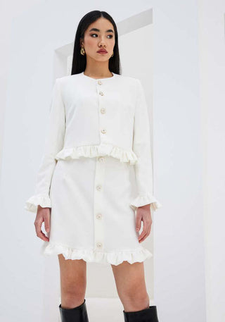 Pearl Button Skirt