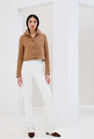 Modern Buttoned Jacket