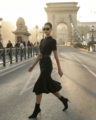 Midnight Silhouette Dress