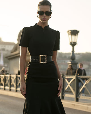 Midnight Silhouette Dress