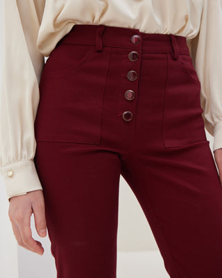 The Burgundy Pants