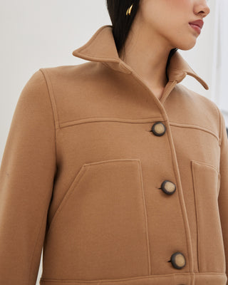 Modern Buttoned Jacket